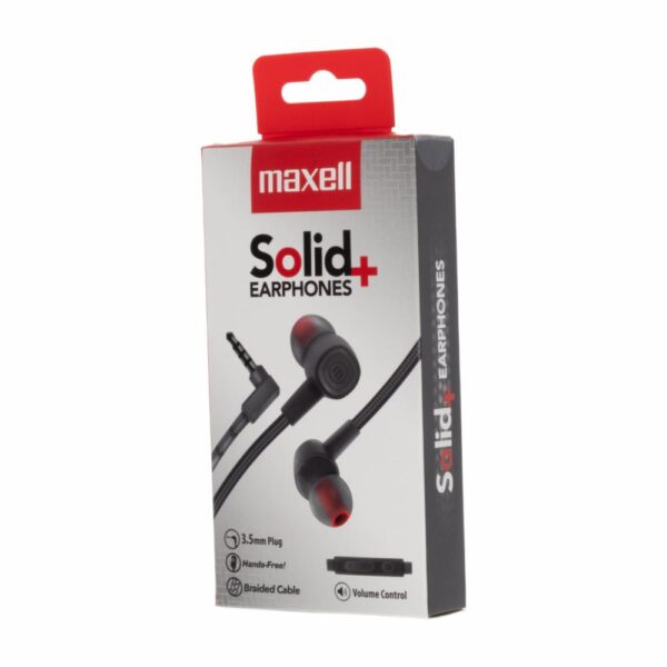Audífonos Solid+ Sin-8 Kobe 348345 MAXELL Con Cable - Imagen 2