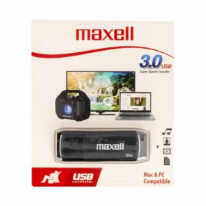 Memoria Usb Silver MAXELL 64gb