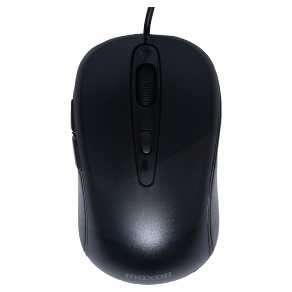 Mouse 5 Botones Mowr-105 Optical Negro MAXELL Con Cable - Imagen 2