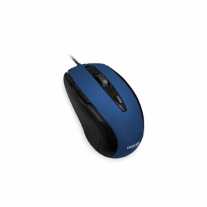 Mouse Cinco Botones MOWR-105 Azul MAXELL Con Cable