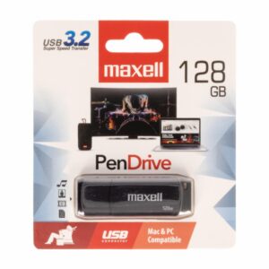 Memoria Usb Black MAXELL 128gb