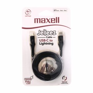 Cable Usb-C A Lightning Negro 4Ft MAXELL Unidad