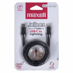 Cable Usb-C A Lightning Negro 4Ft MAXELL Unidad