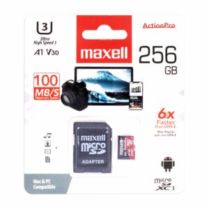 Micro Sd Con Adaptador MAXELL 256 Gb