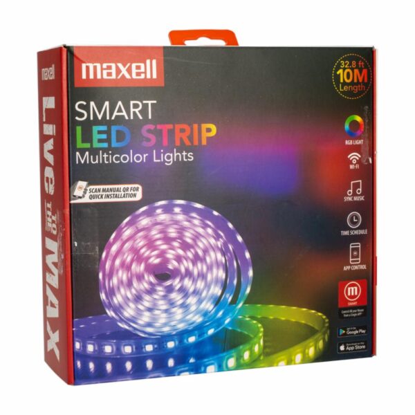Tira Led Rgb Inteligente MAXELL 10 Metros - Imagen 3