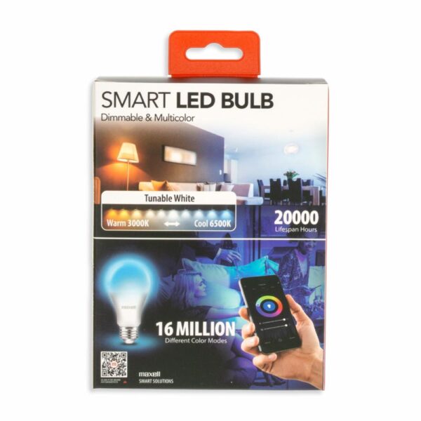 Foco Smart Led RGB Inteligente MAXELL 800 Lm - Imagen 4