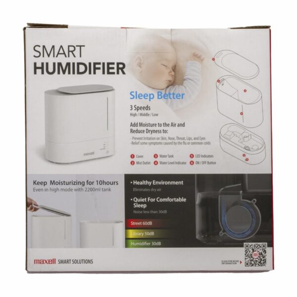 Humidificador De Ambiente Modelo 348528 MAXELL Mediano - Imagen 3