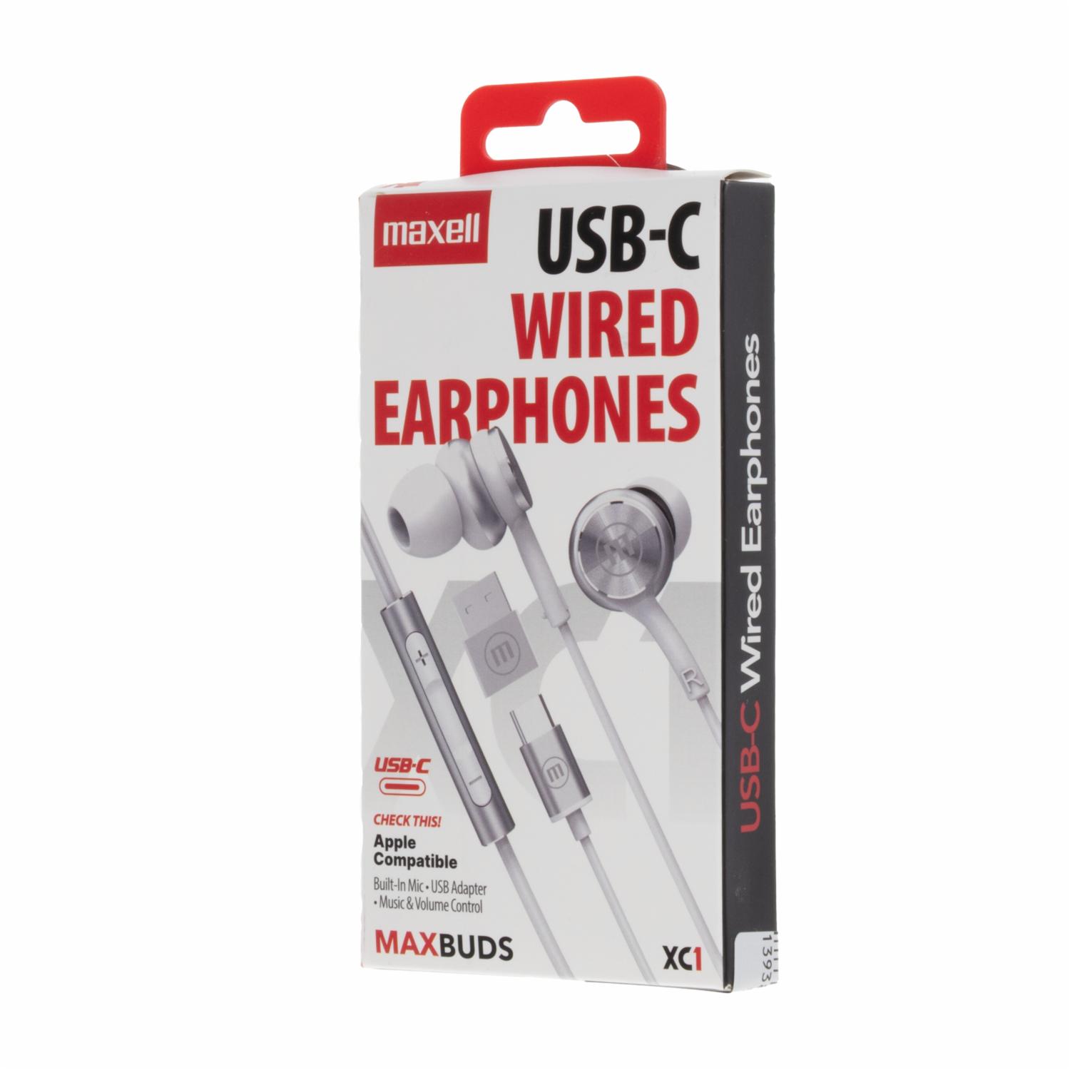 Audífonos Max Buds Wired EB-XC1 348532 MAXELL Con Cable - Imagen 3