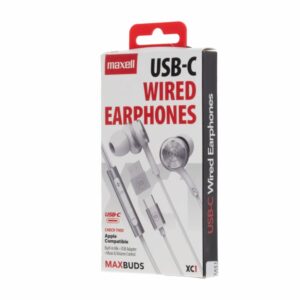 Audífonos Max Buds Wired EB-XC1 348532 MAXELL Con Cable
