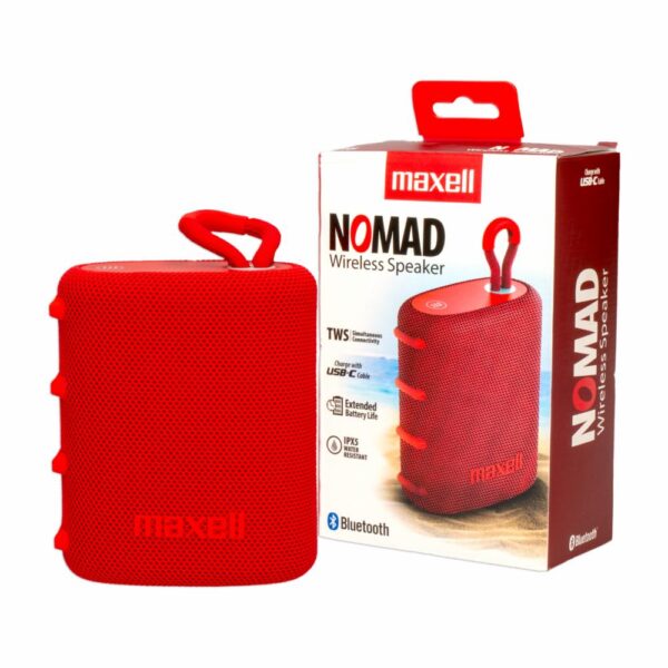 Parlante Portátil Nomad 348554 MAXELL Rojo - Imagen 3