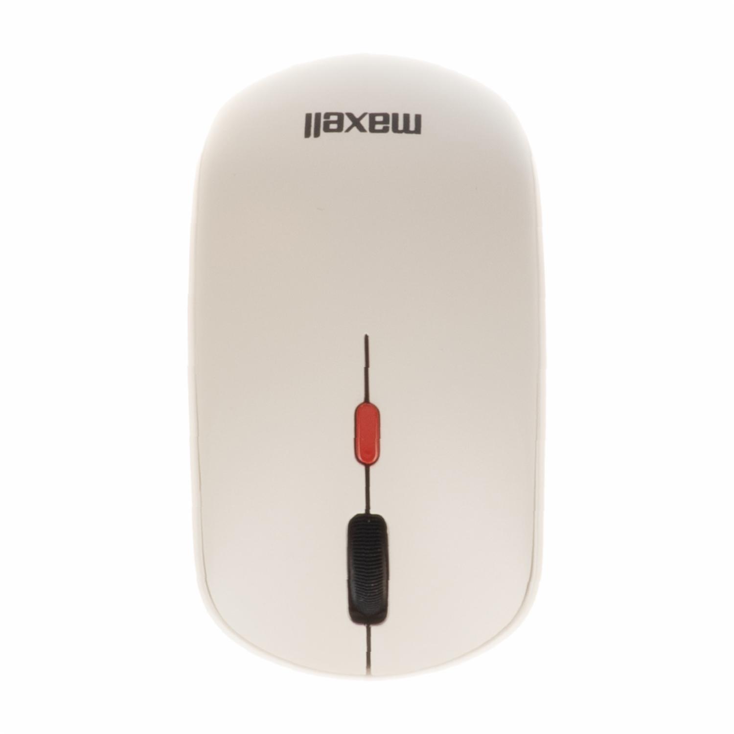 Mouse Óptico Blanco MAXELL Wireless