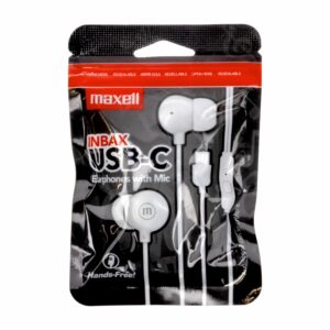 Audífonos In Bax Usb C 348595 MAXELL Con Cable