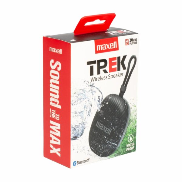 Parlante Portátil Trek 348600 MAXELL Negro - Imagen 2