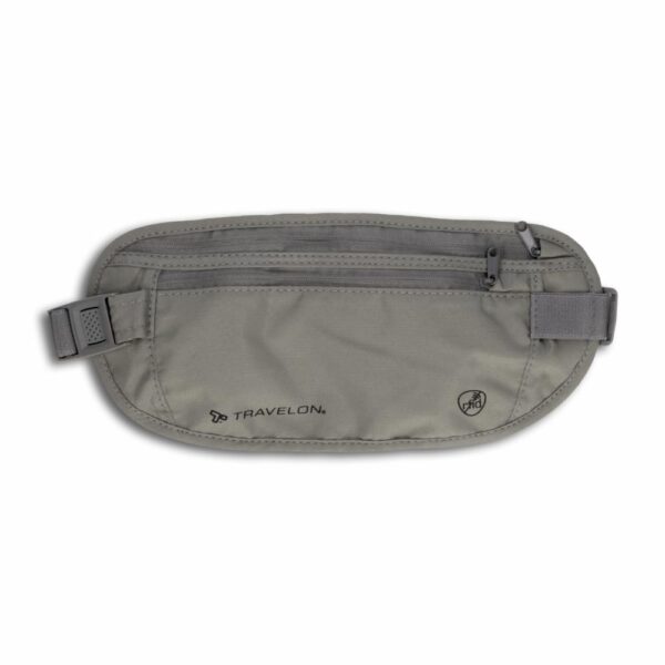 Bolsa Canguro Deportiva Color Gris TRAVELON Unidad