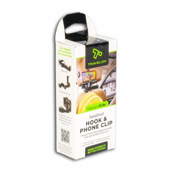Porta Celular Gancho Para Auto TRAVELON Unidad - Imagen 3