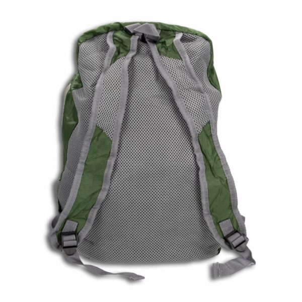 Mochila Deportiva Colapsable Color Verde TRAVELON Unidad - Imagen 3