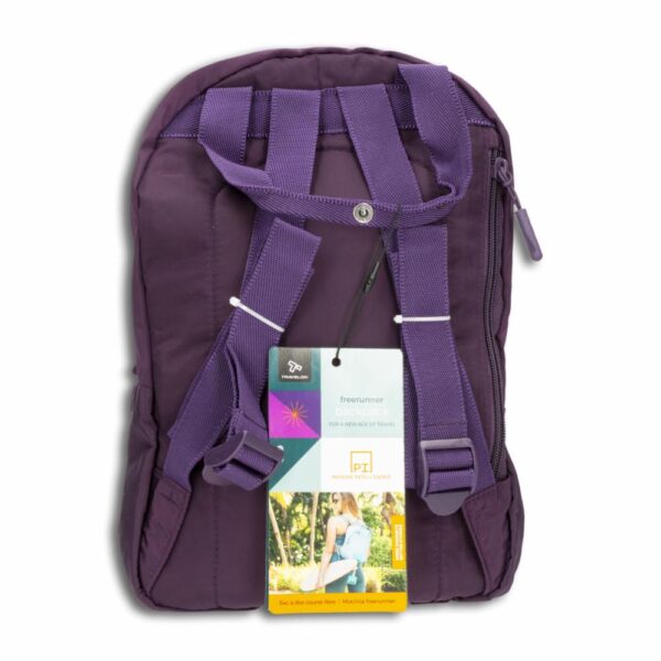 Mini Mochila Deportiva Color Morada TRAVELON Unidad - Imagen 2