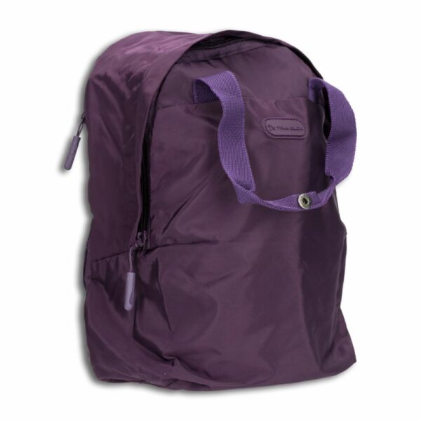 Mini Mochila Deportiva Color Morada TRAVELON Unidad - Imagen 4
