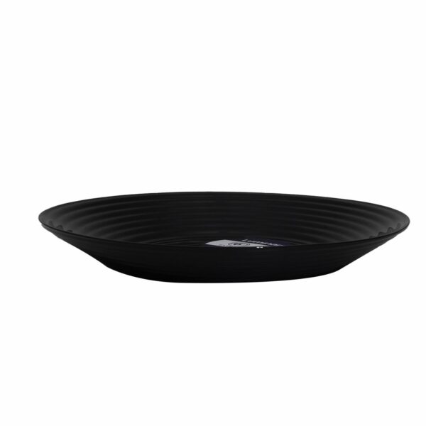 Plato Postre Negro Carine Te LUMINARC 19 Cm - Imagen 2