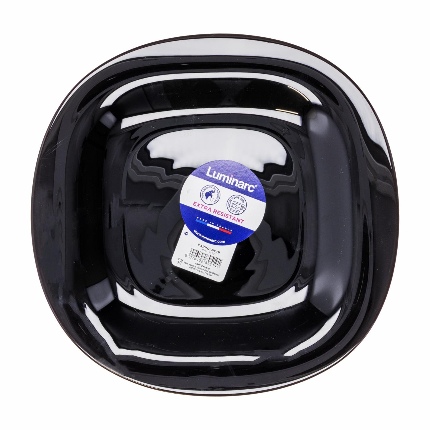 Plato Pando Ngr-Carine-Tempered Ca. LUMINARC 26 Cm - Imagen 2