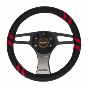 Cubre Volante Negro Rojo 04 AUTOMAX Unidad
