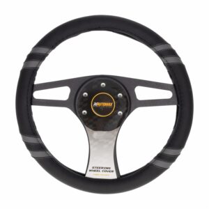 Cubre Volante Negro Gris 04 AUTOMAX Unidad