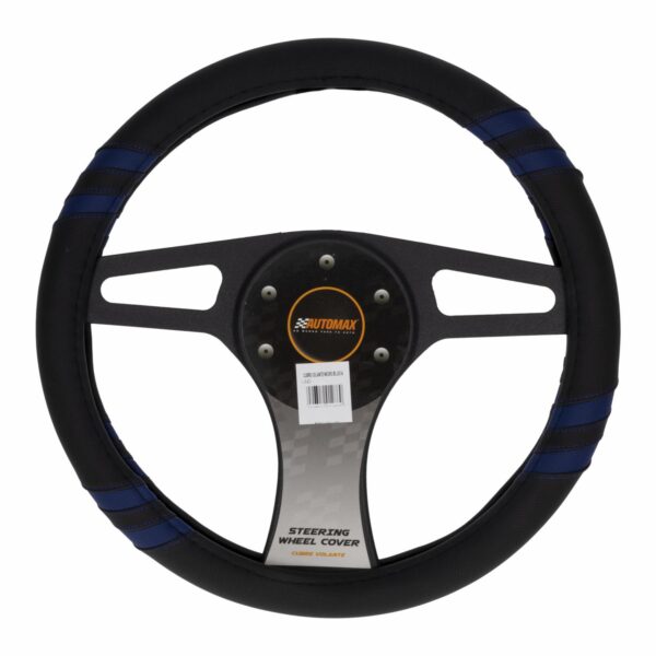 Cubre Volante Negro Azul 04 AUTOMAX Unidad
