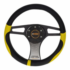 Cubre Volante Negro Amarillo 08 AUTOMAX Unidad