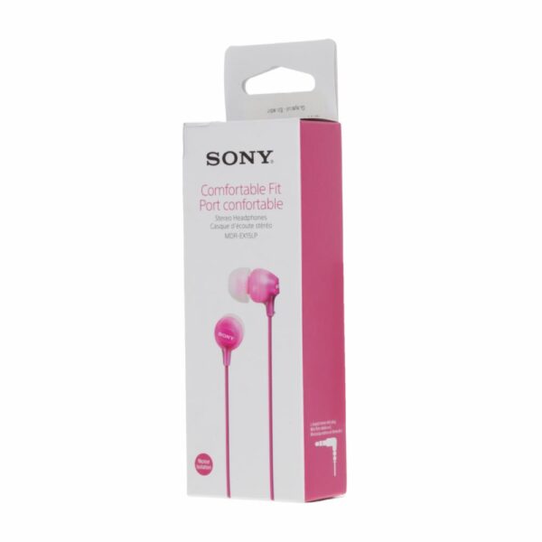 Audífonos Confortable Fit  MDR-EX15LPPIZ SONY Con Cable - Imagen 2