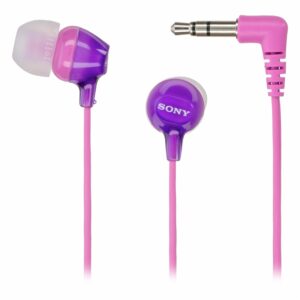 Audífonos Confortable Fit  MDR-EX15LPVZ SONY Con Cable