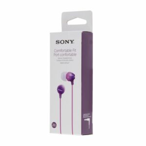 Audífonos Confortable Fit  MDR-EX15LPVZ SONY Con Cable