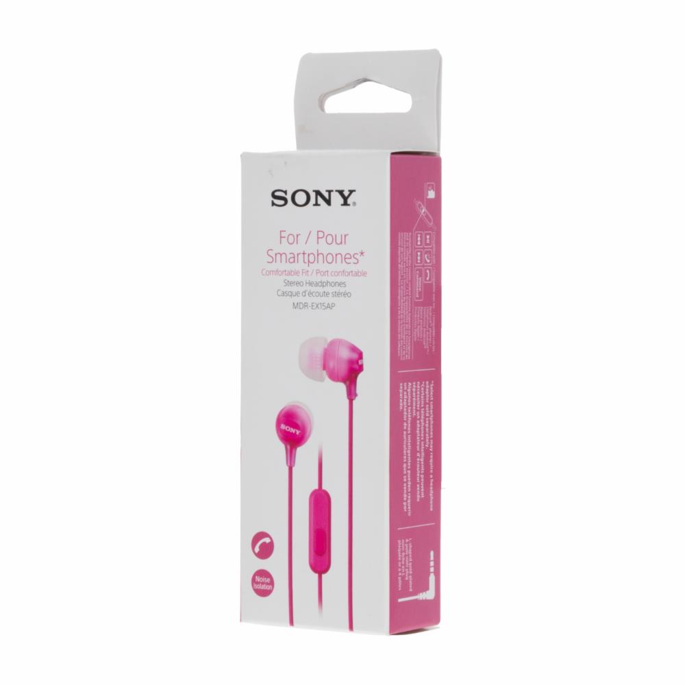 Audífonos For Smartphones MDR-EX15APPIZUC SONY Con Cable - Imagen 2