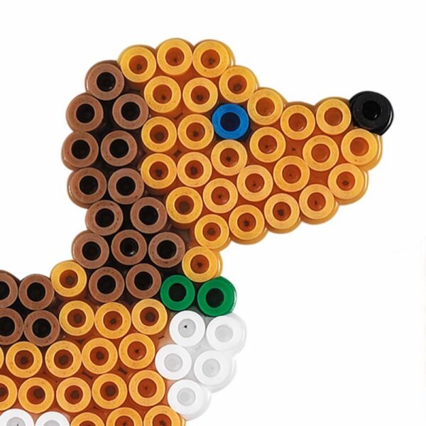 Set De Beads En Bote Perritos Y Figuras HAMA 7000 Piezas - Imagen 3