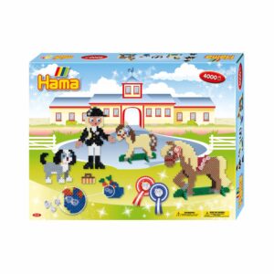 Set De Beads Caballos HAMA 4000 Piezas
