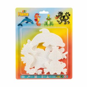 Set De Plantillas Animalitos HAMA 4 Piezas