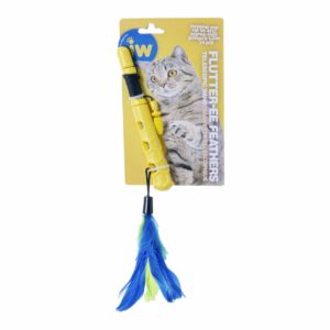 Juguete Para Mascota Plumas Cat Telescopic JW Unidad