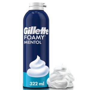 Espuma Para Afeitar Foamy Con Mentol GILLETTE 322 Ml