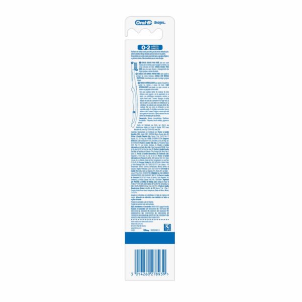 Cepillo Dental Infantil Baby Einste Stages 2-24 Meses ORAL-B Unidad - Imagen 2