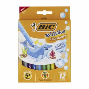 Marcadores New Kid Couleur BIC 1x 12 Uds