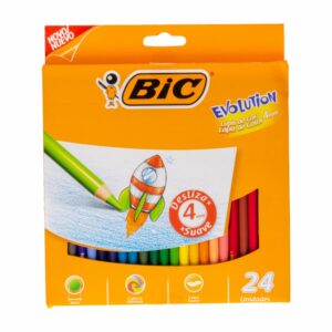 Lápiz De Color 4Mm BIC X24 Uds
