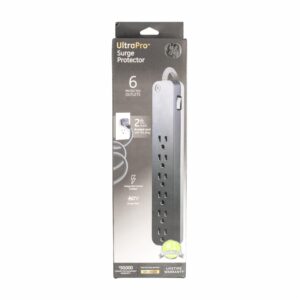 Protector Eléctrico De Sobrevoltaje 6 Salidas GE Unidad