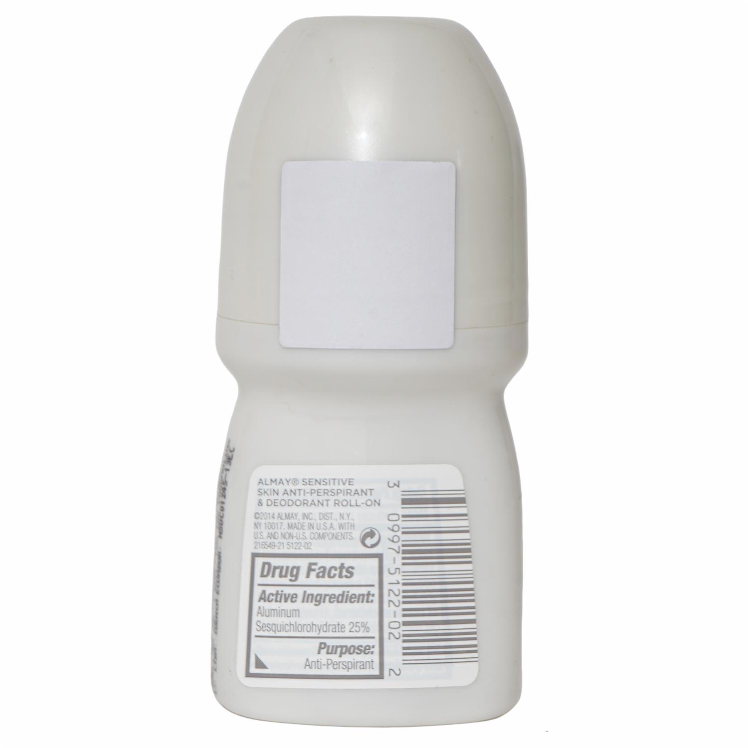 Desodorante Roll On Sin Fragancia ALMAY 50 Ml - Imagen 2