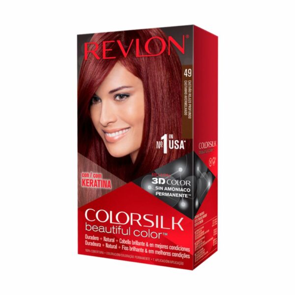 Tinte Tono Castaño Rojizo Profundo REVLON Unidad