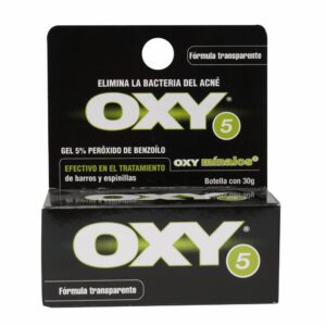 Tratamiento Para Granos En Gel De Transparente OXY 30 G