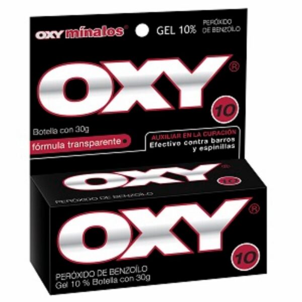 Crema Antiacné Transparente 10 OXY 30 G