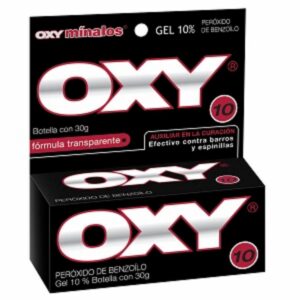 Crema Antiacné Transparente 10 OXY 30 G