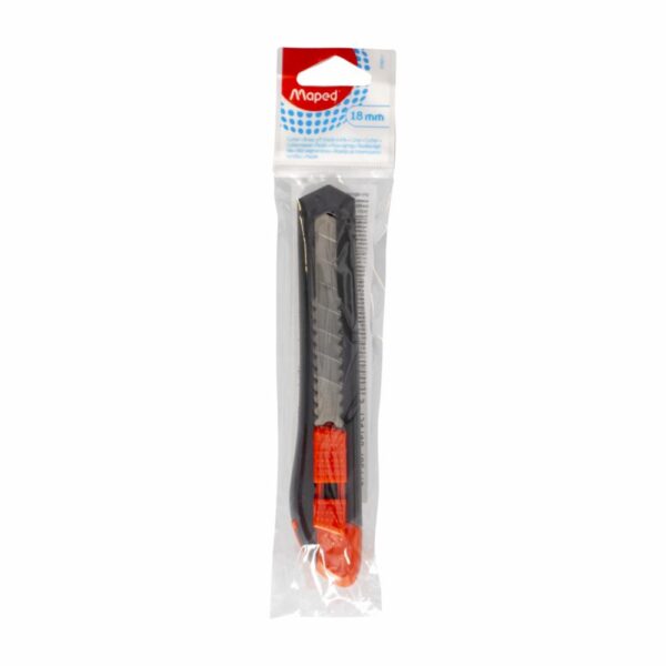 Estilete Plástico 18 MM MAPED Unidad