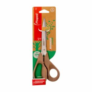 Tijera Escolar Asimetrica Diseño Advance Madera 21 CM MAPED Unidad