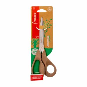 Tijera Escolar Asimetrica Diseño Advance Madera 21 CM MAPED Unidad