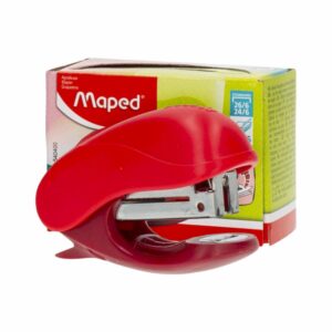 Grapadora Diseño Mini Color Rojo MAPED Unidad